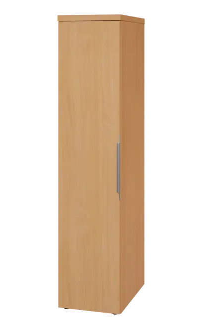 SIST 5 - 42 šatní skříň, 1-dveřová, tyč, levá, 1820x400x600, buk royal